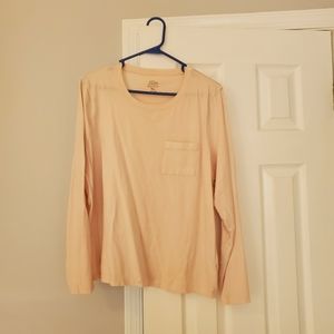 Jcrew essential tee with pocket